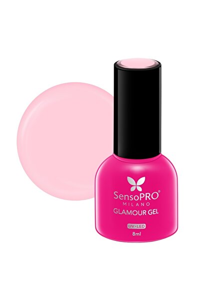 SensoPRO Milano Ojă semipermanentă Glamour Gel 8ml, French Rose #45