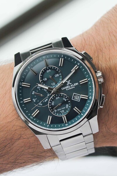 Daniel Klein Dk396232 Men's Wristwatch with Steel Strap
