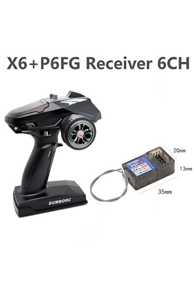 choice2 X6 with P6FG DumboRC 2.4G X6 6CH X4 4CH Transmitter Remote Control Wi...