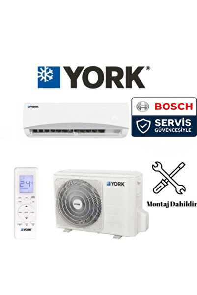 YORK 12 A++ 12.000 BTU İNVERTER KLİMA DUVAR TİPİ R32 ROSA (BOSHC MONTAJ DAHİL)