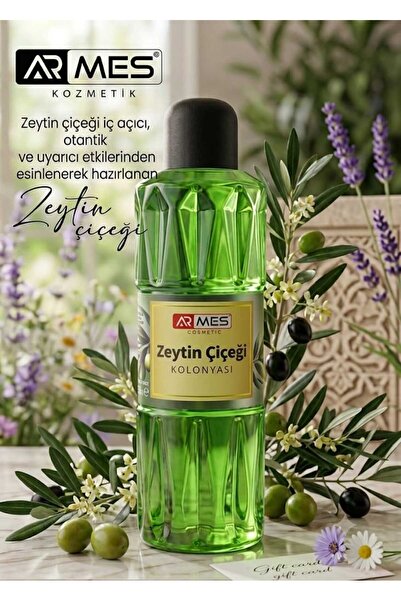 ARMES Zeytin Çiçeği Kolonyası 70 Derece Meram Çiçeği 400 Ml 1 adet