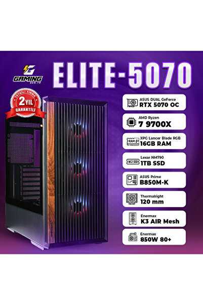 GamingGenTR ELITE-5070 / AMD Ryzen 7 9700X Tray / ASUS Dual GeForce RTX 5070 ...