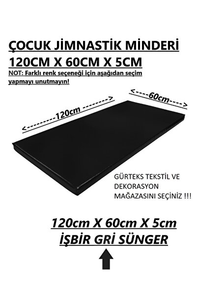 gürteks 60x120x5 Cm Çocuk Jimnastik Minderi (PVC)