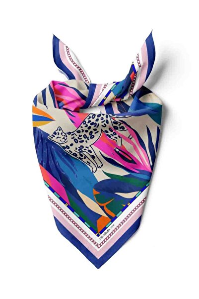 Modabutik Violla E62 COLORFUL ABSTRACT TASARIMLI BANDANA