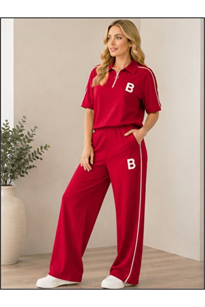 estilowear Women's Summer Sports Tracksuit Set, Suitable for Daily Use and Ve...