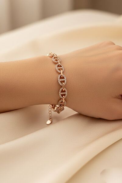 BY BARUN SİLVER Baget Bileklik - Rose