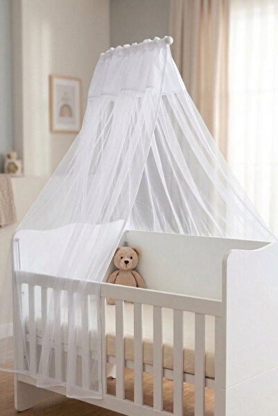 Kista Baby Cibinlik Bebek Beşik Cibinliği L Beyaz