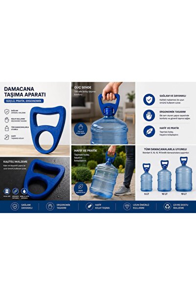 GÖkkuşAltelier Damacana Taşıma Aparatı