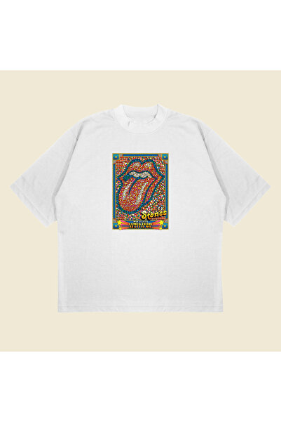 Tarzsokak Rolling Stone Seattle Štampano Oversize kroj Unisex Pamuk paket pro...