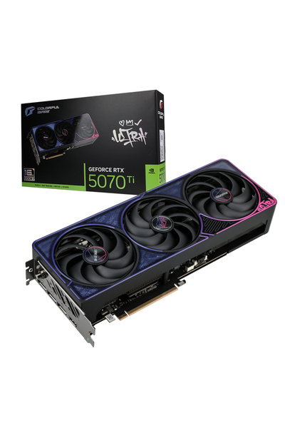 Colorful Igame Geforce Rtx 5070Tİ Ultra Oc SFF Gddr7 256BIT (16GB-V) 16GB Gam...