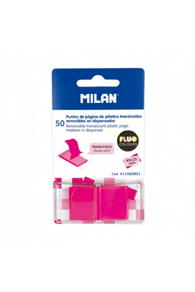 Milan Bloc notes adeziv index 45x25 roz