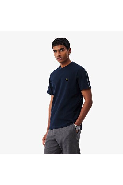 Lacoste Erkek Regular Fit Bisiklet Yaka Lacivert T-Shirt