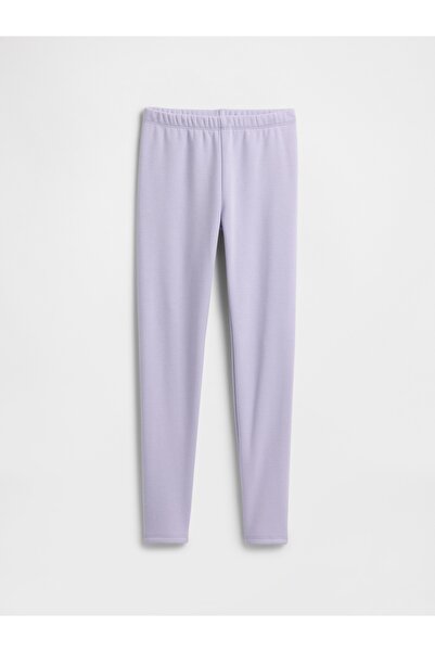GAP Kız Çocuk Lila Cozy-Stretch Leggings Tayt
