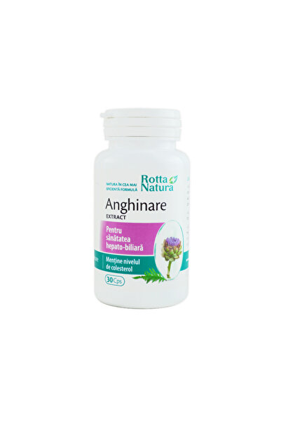 Rotta Natura Extract de anghinare, Rotta Natura, 30 capsule