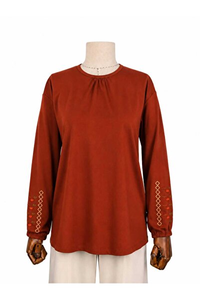 Nacar Moda Women's Lycra Mid-Age and Older Women's Four Seasons Tile Pattern ...