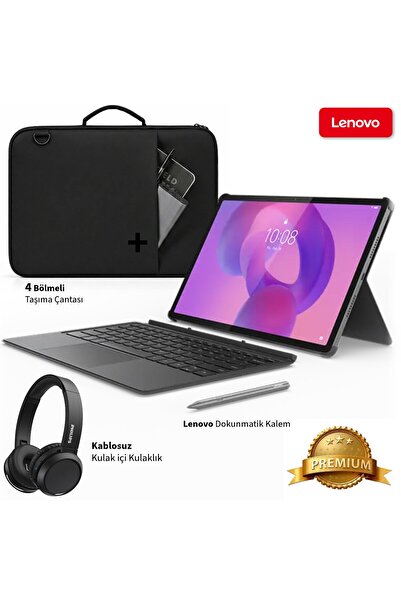 LENOVO 4 Bölmeli Çanta, Kalem, Kablosuz Kulaklık Seti + 8 GB RAM 256 GB Depol...