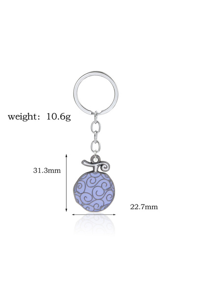 Choice سلسلة مفاتيح معدنية من Keychian Anime Pirate Keychain للنساء والرجال ق...