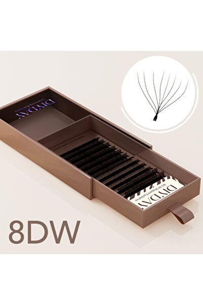 Choice76 8-15 مزيج 0.07 مم D 8D W تمديد الرموش DIYDAY تمديد الرموش على شكل W ...