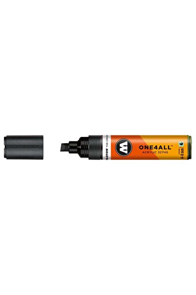 Molotow 327HS One4All Yan Kesik Uç Akrilik Marker Kalem 4-8 mm Signal Black 180