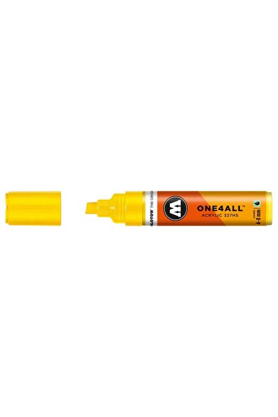 Molotow 327HS One4All Yan Kesik Uç Akrilik Marker Kalem 4-8 mm Zinc Yellow 006