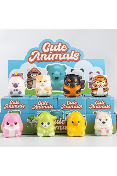 Choice3 12pcs set B06 12pcs Set Slow Rebound Food Mystery Blind Box Cute Anim...