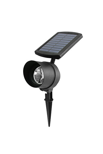 KOÇTAŞ Solar Siyah Led Saplama Spot