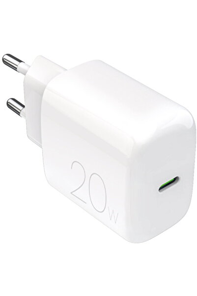 Puro USB-C design compact modern 20W alb