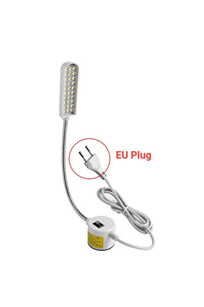 Choice5 20LEDS EU Plug LED Sewing Machine Lamp 360 Flexible Adjustable Goosen...