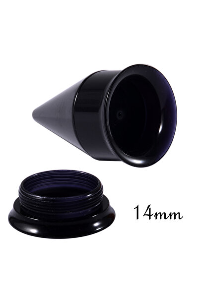 Choice Geometric Ears Earrings 1 Set of 14mm 1 Set of 3PCS Tool Black Acrylic...