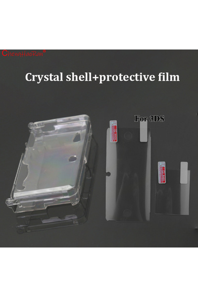 Choice 1 case 1 set film 1PC Clear Crystal Protective Case Cover Hard Shell S...