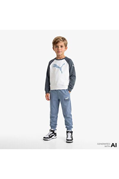 Puma Mid 90S Children's Blue Sweatpants