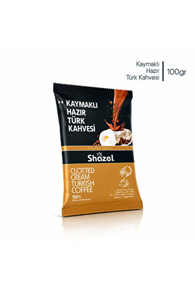 Shazel Kaymaklı Hazır Türk Kahvesi 100g (AROMALI)