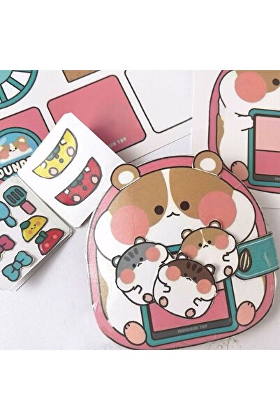 Choice1 7 Colorful Waffle Quiet Book Bread Paper Snack Bar Sticker Game. Hand...