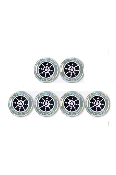 Choice3 silver 6pcs EMF Protection Anti Radiation 5G Quantum Shield Cell Phon...