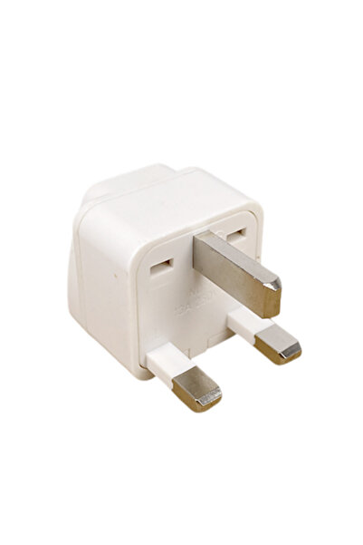 Choice White Universal AU EU CN US to UK Travel Plug Adapter Type G Singapore...