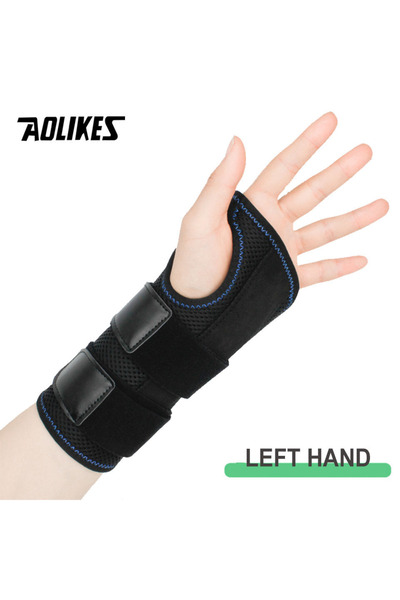 Aolikes M Left hand 1PCS Wrist Brace for Carpal Tunnel Relief Night Support,S...