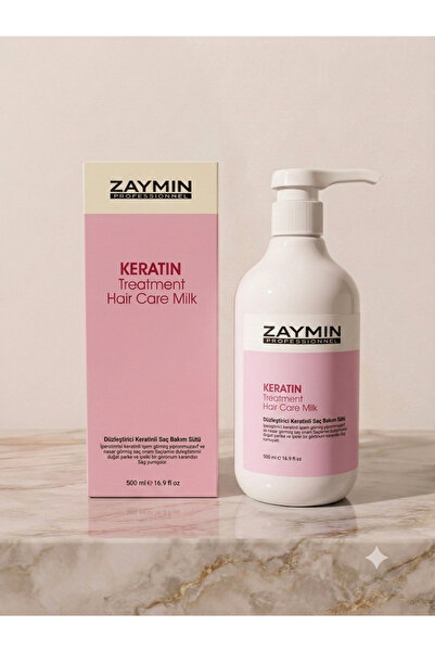 ZAYMIN Keratin Straightening Hair Care Milk - 500ml