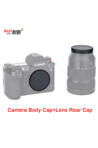 Choice 1x Cap kit Camera Lens Cap Camera Body Cover Portable Lens Rear Cap Ca...