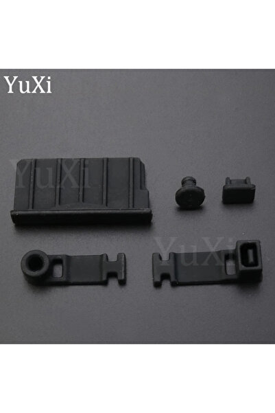 Choice1 black 1Set Silicone Anti-Dust Plug Charging Dock Earphone Jack Dust P...
