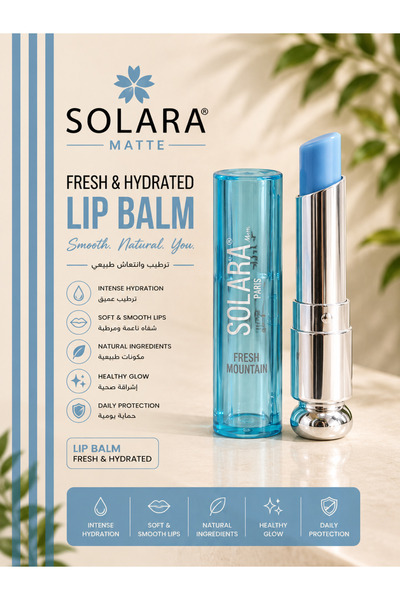 Solara Matte Lip Balm Fresh Mountain
