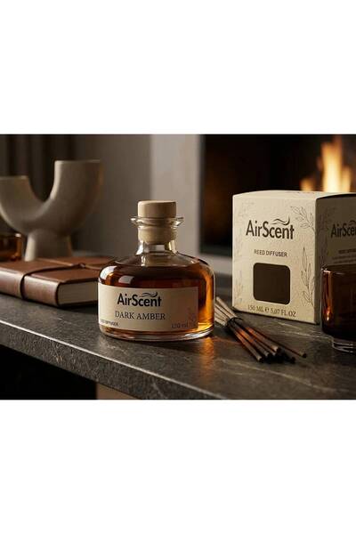 Çubuklu Oda Kokusu – Dark Amber 150 ML