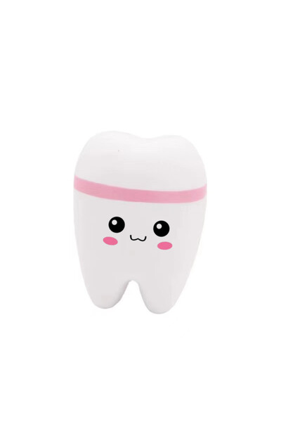 Choice3 06 Teeth Shape Toy Slow Rising Stress Gift For Children Cute Cartoon ...