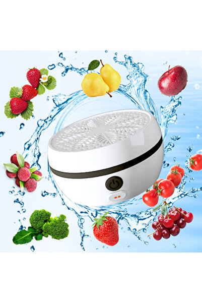 Choice1 9x9x4.8 White Fruit and Vegetable Cleaning Machine Automatic Vegetabl...