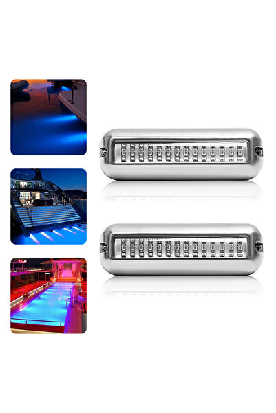 Choice1 2PCS Blue 1-4Pcs 42LED yacht underwater lights, navigation lights for...