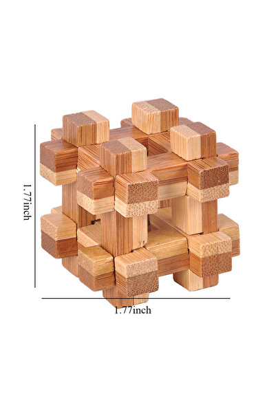 choice2 Tic Tac Toe Small Lu Ban Lock IQ Brain Teaser Educational Toy for Kid...