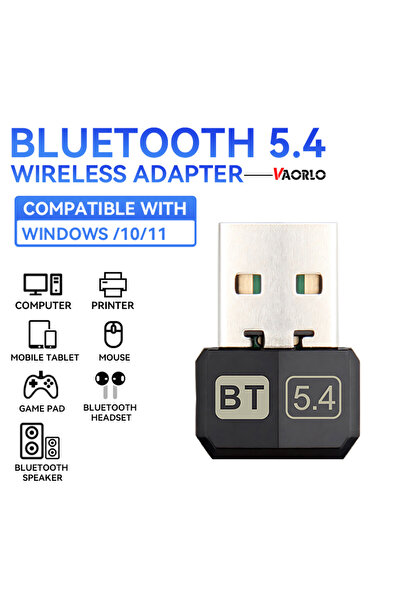 Choice1 BT5.4 USB Bluetooth 6.0 Adapter Bluetooth 5.4 Dongle for PC Windows 1...