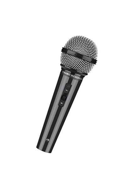 Choice3 1pc sliver head 1/2pcs Fake Microphone Prop,Plastic Prop Microphone,F...