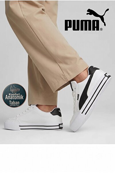 Puma Court Classic Vulc Fs Unisex Beyaz Sneaker Günlük Spor Ayakkabı 39635302