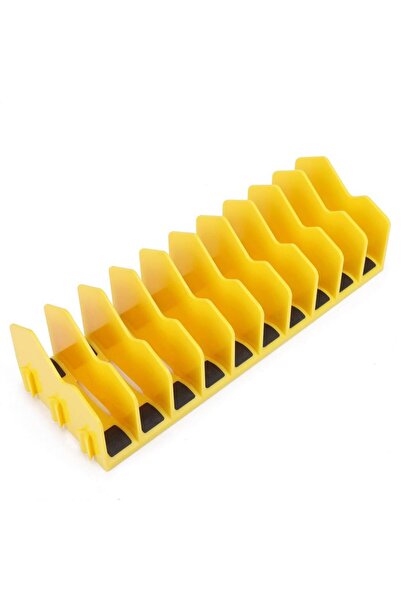 Choice1 Yellow Plier Storage Rack With 10 Slots Plier Organizer Holder and Cu...