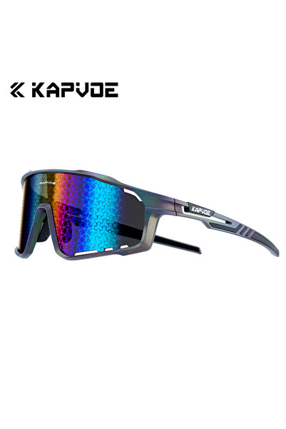 KAPVOE نظارات شمسية عصرية للرجال من 1lens 23، نظارات رائعة لركوب الدراجات الج...